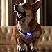 Flashing Collar Light for Dogs Cats Pets, Waterproof Silicon Safety Light Flashing Blinker for Night Walking, 3 Settings, 3 Pieces