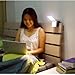 LED Desk Bedside Lamp,ECIVISON USB Rechargeable Portable Reading Study Table Lamp Light/Outdoors Camping Light/Emergency Lighting Dimmable Eye Care LED Light