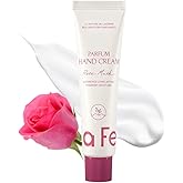 laferme Perfume Hand Cream 2.02 Fl. Oz. (Rose Musk) | Vegan & Travel-Sized Non Sticky Hand Lotion with Shea Butter | Hydrating & Nourishing for Dry Skin, Korean Skincare for Women & Men