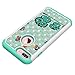 iPhone 7 Plus Case, MagicSky [Shock Absorption] Studded Rhinestone Bling Hybrid Dual Layer Armor Defender Protective Case Cover for iPhone 7 Plus (2016) - Owl