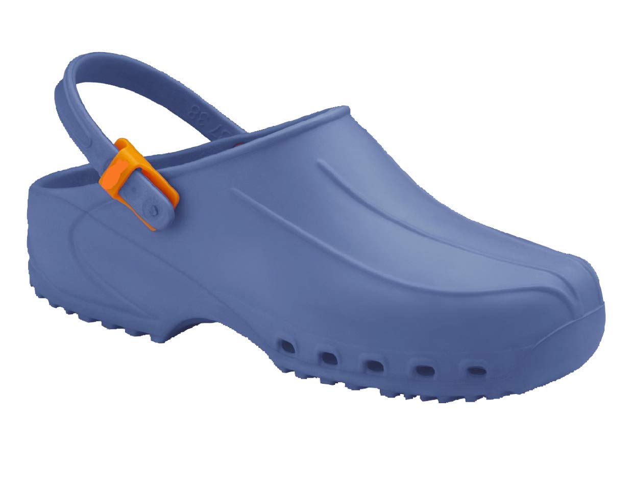 Rekordsan Light Health Clog, Light Blue, Size 38