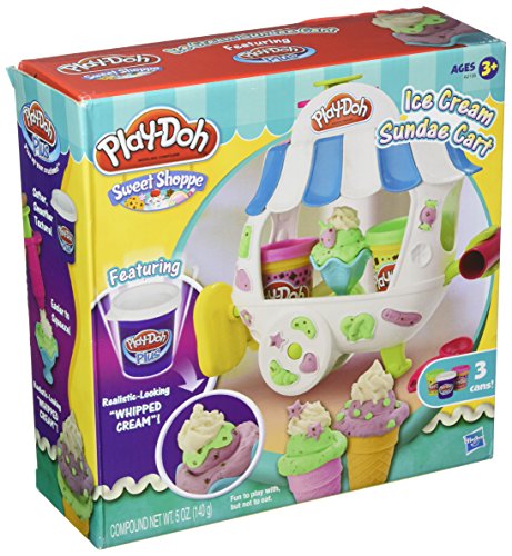 Play-Doh Ice Cream Sundae Cart Playset - Thumbnail 2