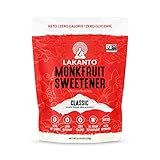 Lakanto Monkfruit Sweetener, 1:1 Sugar Substitute, Keto, Non-GMO (Classic White - 8.29 Ounces)