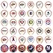 Major League Baseball Mini Baseballs Set of 30 Teams with 6 additional Special Edition Balls