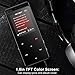 AGPTEK 16GB Bluetooth MP3 Player Touch Button with FM/Voice Recorder, Lossless Sound Metal Music Player with Independent Lock, 1.8 Inch TFT Screen, (Support up to 128GB),A01ST,Gray