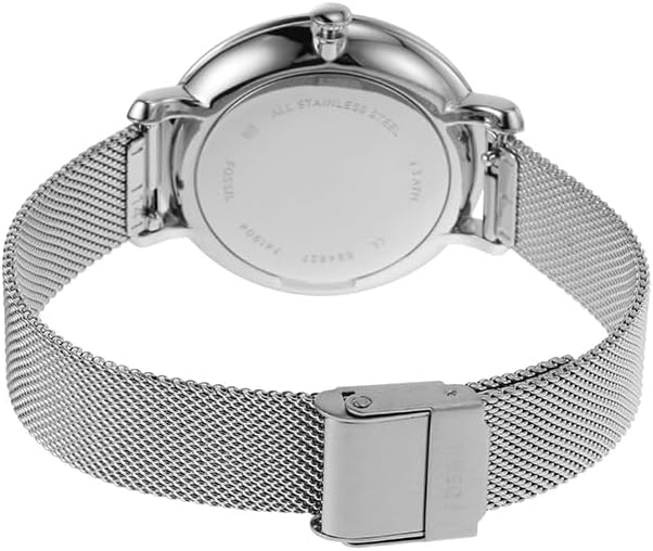 Jacqueline Montre pour femmes, mouvement à quartz avec bracelet en acier inoxydable et cuir