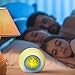 HAMSWAN Children Alarm Digital LED Clock with 7 Color Switch and 8 Ringtones for Bedrooms – Clear Backlit Screen & Touch Control-with Snooze Function for Heavy Sleepers