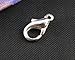 BSI - 50 Pcs Populer Lobster Clasps 12mm ~ Jewelry Making Findings ~ (Silver Plated)