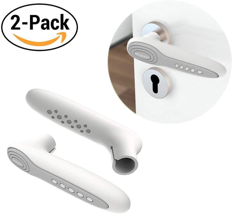 Feltsky Baby Safety Equipment Door Handle Glove Cover Door Knob Protector Guarder Crashproof, Food Grade Silicone - Image 3