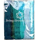 Magic Wool Fiber for Needle Felting Wool Fairies, Angels, Mermaids and Waldorf Dolls. Super soft Merino Roving, hand dyed BFL Luster Wool and sparkling Firestar. Multi Fiber Sampler 1oz Teal Multi