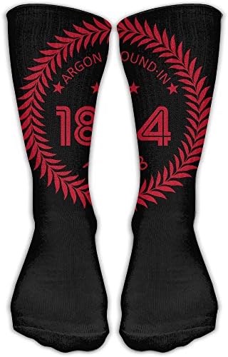Women's Men's Classics Socks Ar Chemical Element Argon Found In 1894 Athletic Stockings 30cm Long Sock One Size