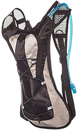 POstore Hydration Pack with 2L Backpack BPA Free Water Bladder - Light Weight, Great for Hiking, Running, Biking, Camping, Outdoors - Fits perfect Men and Women