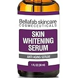 SKIN WHITENING and BRIGHTENING SERUM. Natural Skin Whitening Cream Treatment - Brighten Complexion, Lighten Dark Spots, Reduce Age Spots, Melasma and Hyperpigmentation. 1oz.