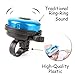 MOFAST Bike Bells, Loud Sound Aluminum Bicycle Bell for Adult Kids Girls Boys Scooter(Blue)