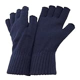 FLOSOÂ® Mens Winter Fingerless Gloves