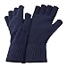 FLOSO Mens Winter Fingerless Gloves