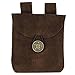 Armory Replicas Medieval Renaissance Leather Brown Suede Pouch