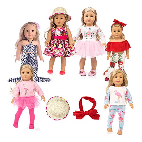 american girsl doll unicorn 11pc american girsl doll clothes 18 inch Doll Clothes American girsl Doll Accessories ,American girsl Doll Unicorn Clothes,American girsl Doll Unicorn Accessories and Clot