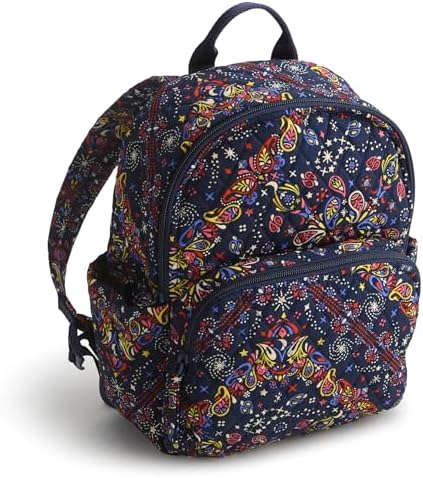Amazon.com: Vera Bradley Women's Premium Cotton Mini Banbury