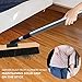 Sweep Stake Professional Swivel Push Broom | 18-Inch Wide Floor Sweeper with Flexible Head and Telescoping Handle