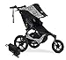 BOB Revolution Flex 2.0 Jogging Stroller; Lunar with Handlebar Console and Tire Pump