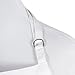 DII Everyday Basic Kitchen Collection, Plus Size Apron, White