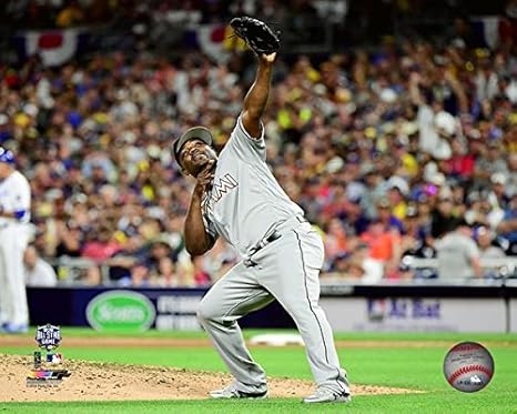 Amazon ロドニーmiami Marlins 16 Mlbオールスターゲームフォト サイズ X 24 アートフレーム ポスター オンライン通販