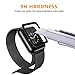 Apple Watch 38mm Screen Protector, Bestfy iWatch Tempered Glass Screen Film [2.5D Curved Edge][Full Coverage] for 38mm iWatch Series 3/2/1 (Black)