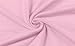 JollieLovin Womens Plus Size 3/4 Sleeve Tunic Tops Loose Fit Casual Swing Basic T Shirt to Wear with Leggings Pink