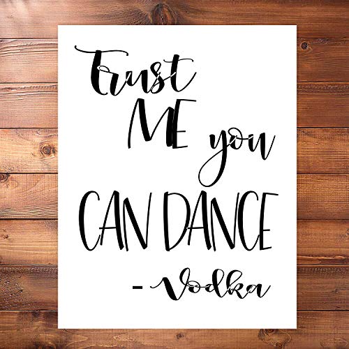 Bar Quotes and Sayings Art Prints Set of Four Photos 8x10 Unframed Great Gift for Drinking