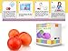 Korlon 3 Pack Silicone Ice Cube Trays with Lid - Easy Release Ice Cube Mold Containers - Silicone Ice Cube Maker for Cocktail Whiskey, 21 Shaped Cubes Each with Cover
