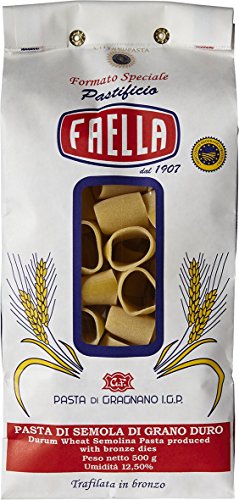 Faella Mezzi Paccheri Pasta - IGP Gragnano - 1.1 lb