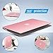 IBENZER MacBook Air 13 Inch Case Old Version 2010-2017, Soft Touch Hard Case Shell Cover with Keyboard Cover for Apple MacBook Air 13 A1369 1466 NO Touch ID, Pink,MMA13PK+1