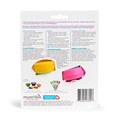 Munchkin Fresh Food Feeder 2 Pack Purple Green Ezondeal Baby