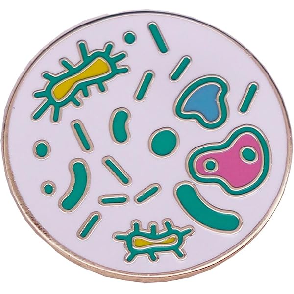 Science Brooch Science Brooch 4-Piece Science Theme Brooch Set - Microscope, DNA ...