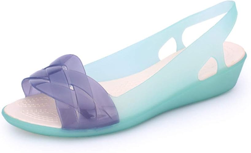 ladies green sandals