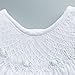 Petit Ami Baby Girls' Bishop Smocked Daydress, Newborn, White