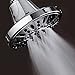AquaDance Premium High Pressure 6-setting 4-Inch Shower Head for the Ultimate Shower Spa Experience! Officially Independently Tested to Meet Strict US Quality & Performance Standards!