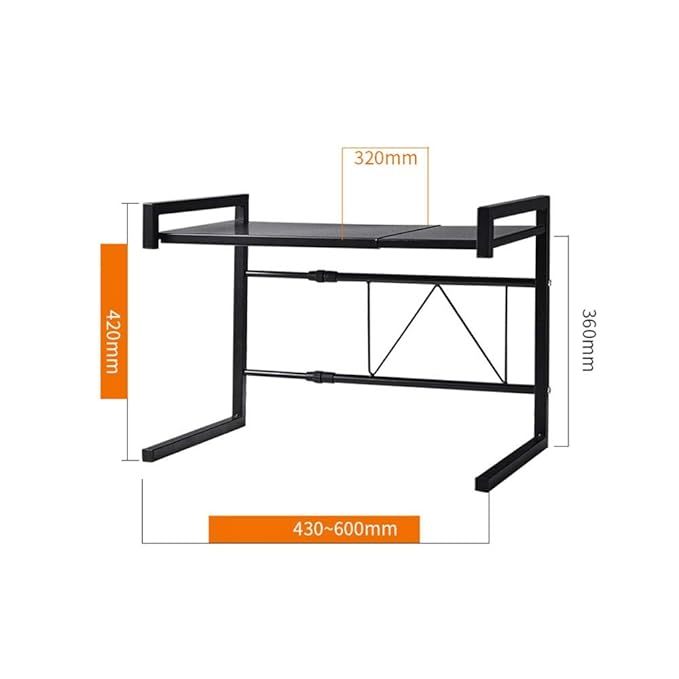 LJHA zhiwujia Estantería, Estante para Horno de Microondas Una ...