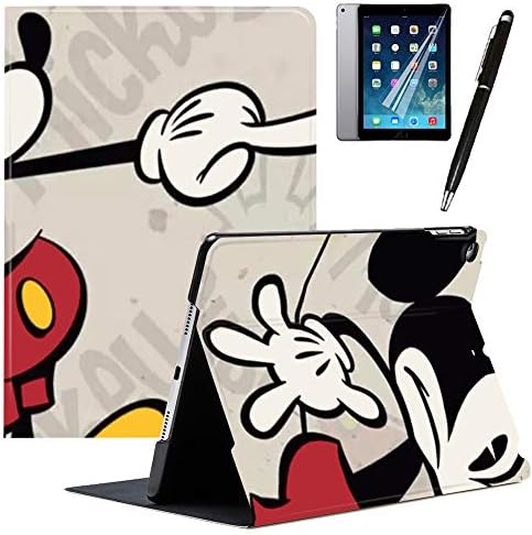 GSPSTORE iPad 9.7 2018/2017 Case with Auto Sleep/Wake Mickey and Minne Cartoon iPad Case Also Fit iPad Air 2/iPad Air#9
