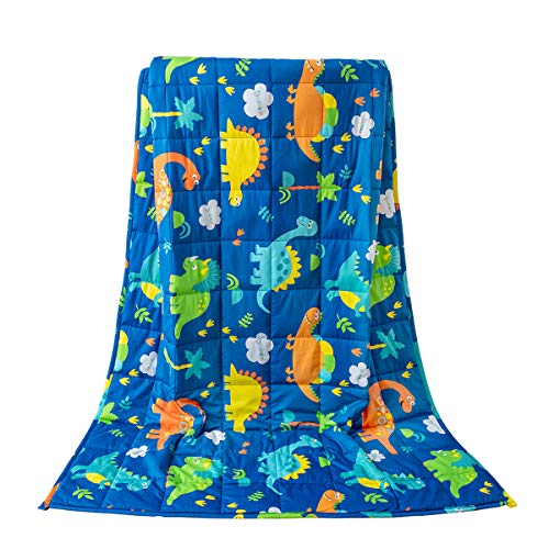 Sivio Weighted Blanket 3.2 kg for Kids, 105×150 cm, 100% Natural Cotton