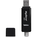 MyGica A681 ATSC Mini USB 2.0 QAM HDTV Tuner, Clear QAM and ATSC with Bonus Antenna