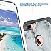 ULAK Slim Case for iPhone 7 Plus, Dual Layer Anti-Scratch Protective Hybrid Hard Back Cover and Soft Shock-Absorption TPU Bumper Case for Apple iPhone 7 Plus 5.5 inch, Marble Pattern