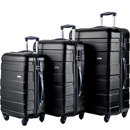 Merax Afuture 3 Piece Hardshell Spinner Luggage Set Merax Afuture 3 Piece Hardshell Spinner Luggage Set