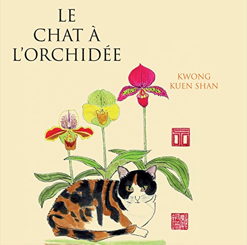 Le Chat à l'orchidée by Kuen shan Kwong