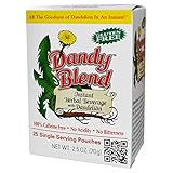 Dandy Blend, Instant Herbal Beverage With Dandelion, 25 Single Serving Pouches - 2pcs