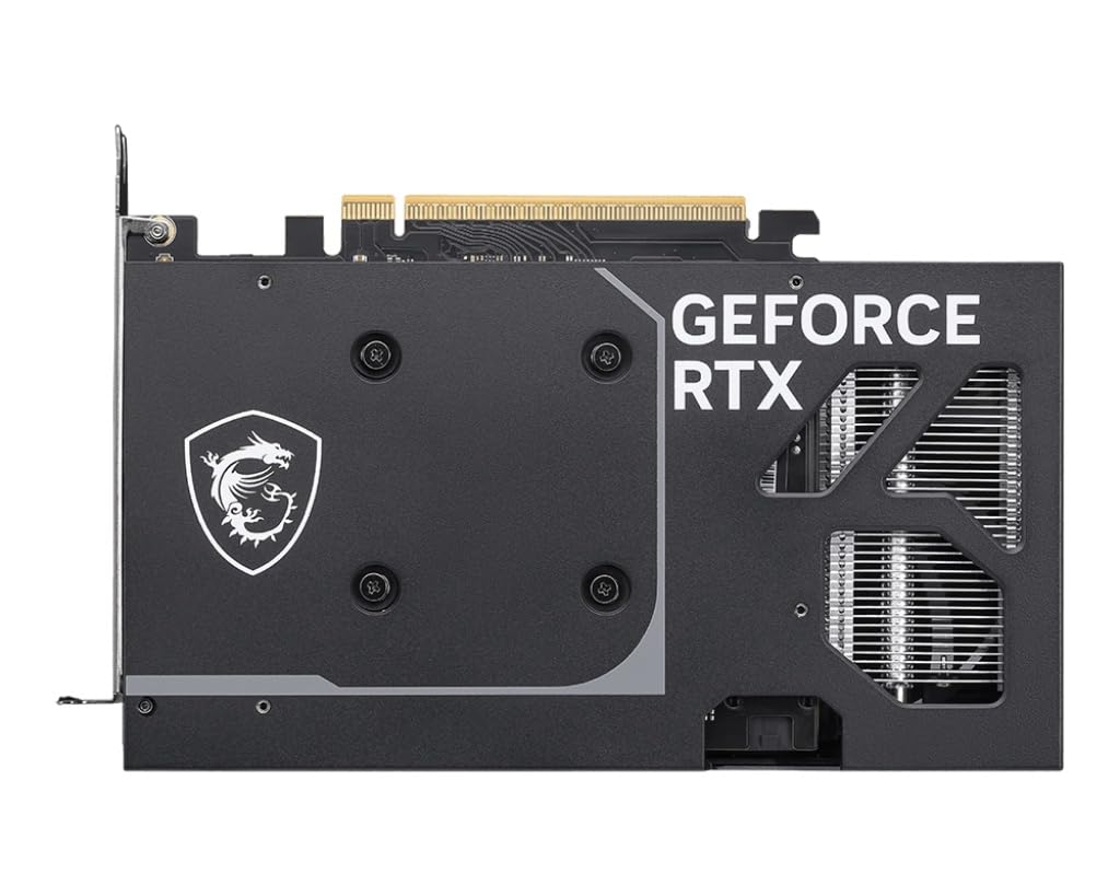 Msi Geforce Rtx 5050 Gaming Graphics Card Rear I/O Ports Showing Displayport And Hdmi Connections