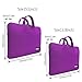 15.6 Inch Laptop Sleeve,LOVPHONE Breathable Notebook Computer Case Cover For Macbook Pro/Lenovo/ASUS/Samsung/Acer/HP and All 15 Inch Notebooks,Slim-fit Briefcase Carrying Bag/Pouch,Bright purple