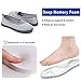 FootTech Women House Slippers Memory Foam Lightweight Anti-Skid Comfort Cotton Home Shoes Designed by