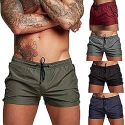 Cocobla Mens Quick Dry Beach Swim Trunks Surfing